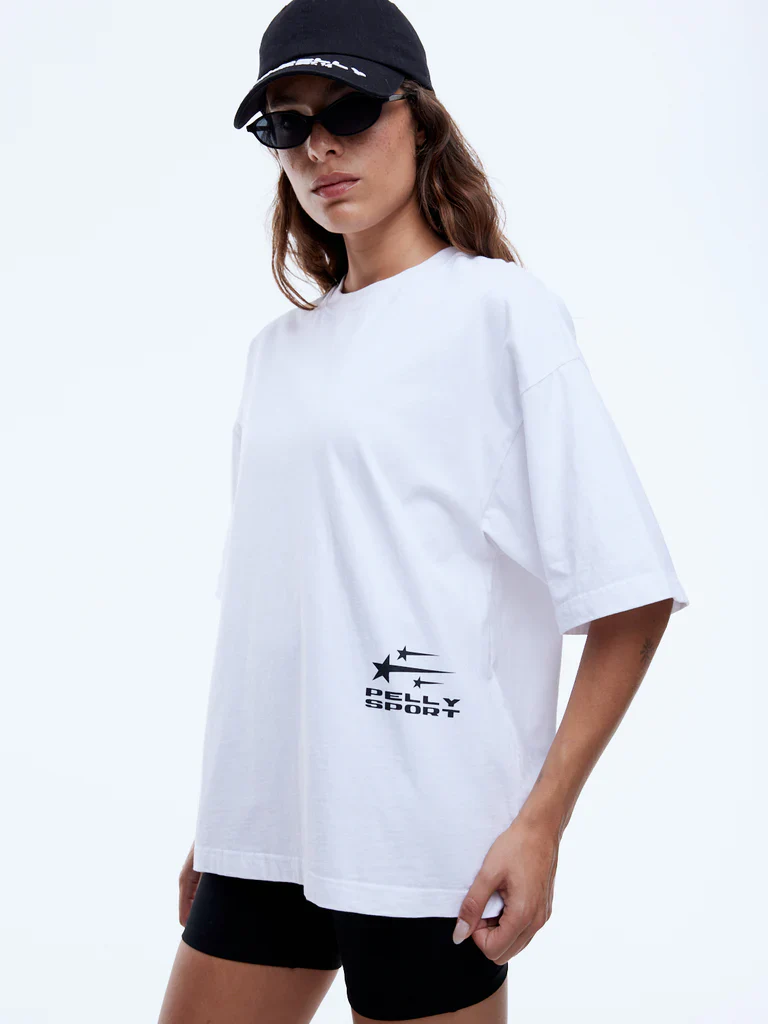 ENA PELLY - HIGH VELOCITY TEE (WHITE) - Image 5