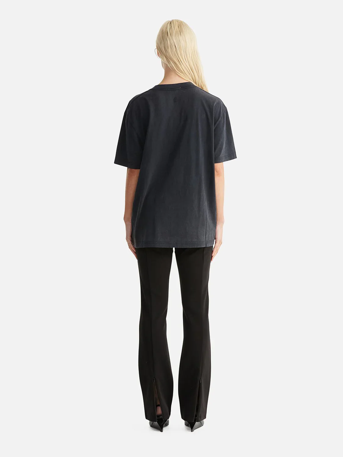 ENA PELLY - JESSIE OVERSIZE TEE TIGERS EYE (VINTAGE BLACK) - Image 4