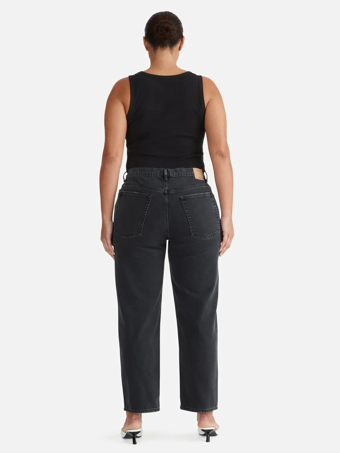 ENA PELLY - KENDALL MONOGRAM TANK (BLACK) - Image 6