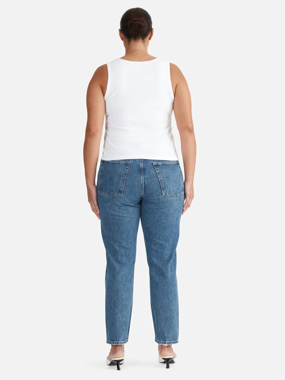 ENA PELLY - KENDALL MONOGRAM TANK (WHITE) - Image 6