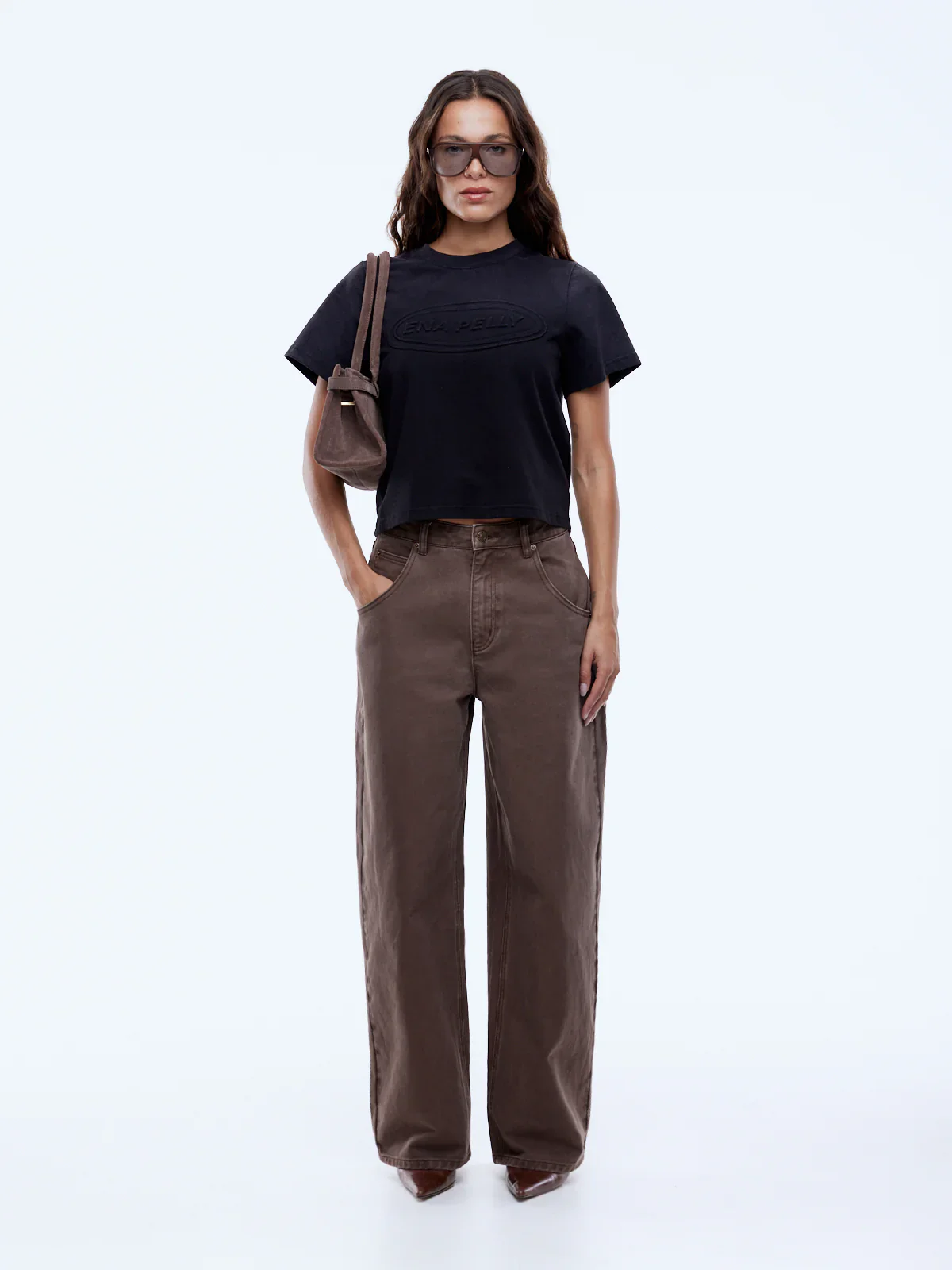 ENA PELLY - LEESA DENIM JEAN (WASHED MOCHA)