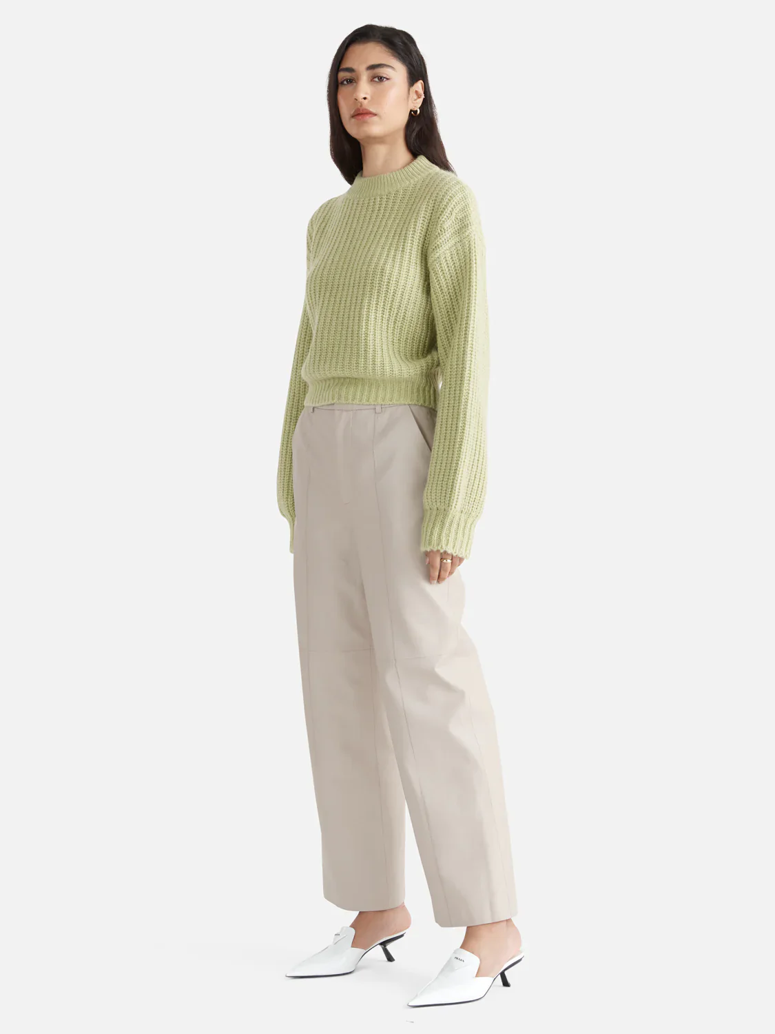ENA PELLY - Max Open Back Knit Sweater (Nile) - Image 4