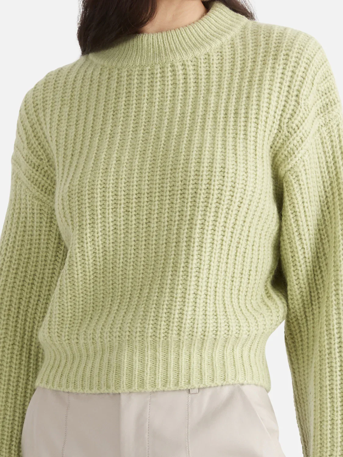 ENA PELLY - Max Open Back Knit Sweater (Nile) - Image 5