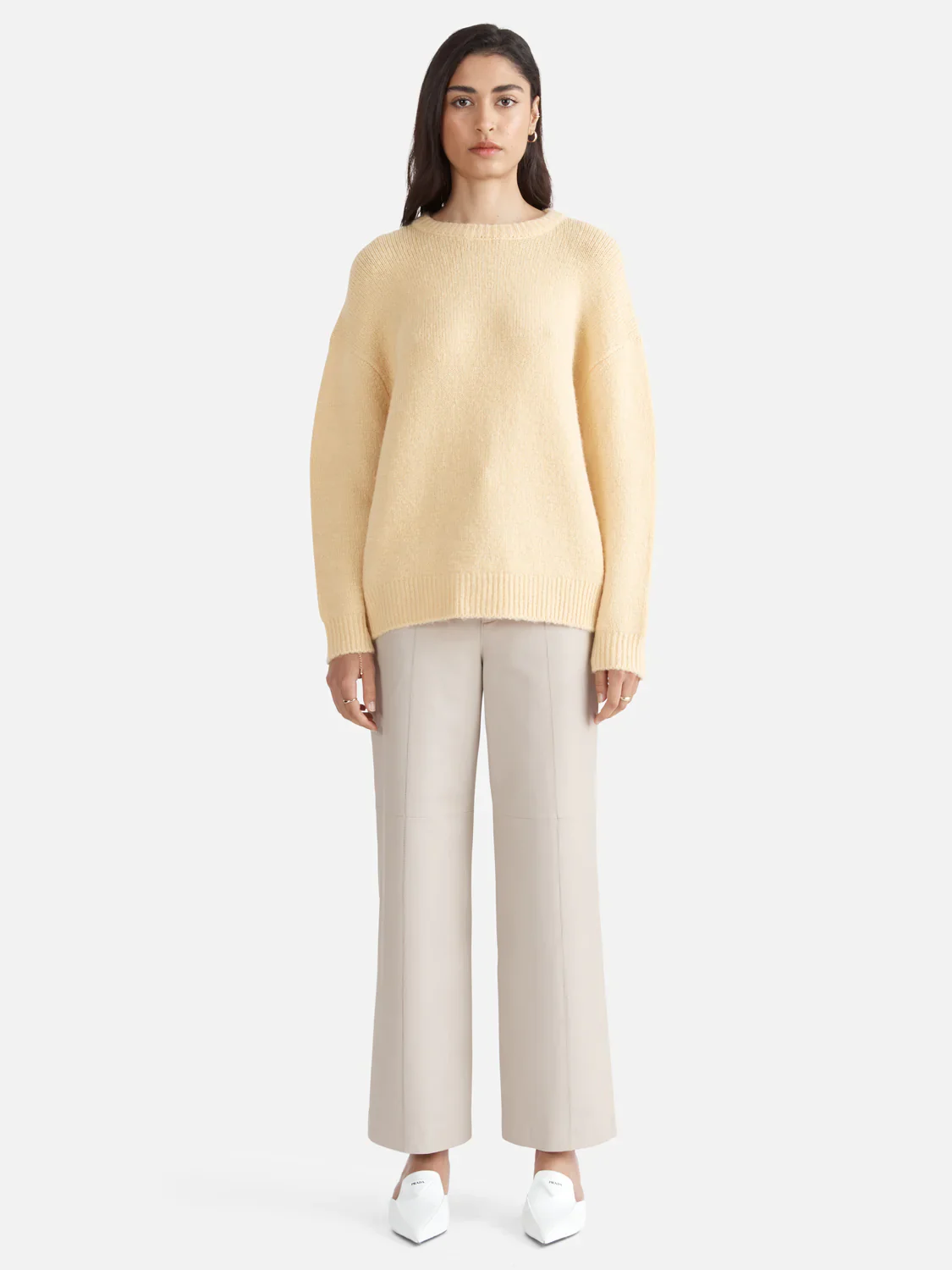 ENA PELLY - Mohair Knit (Apricot) - Image 2