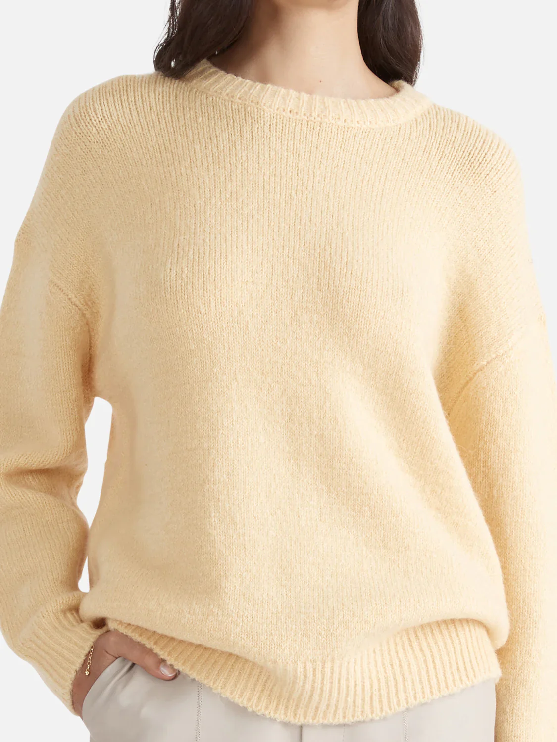 ENA PELLY - Mohair Knit (Apricot) - Image 3