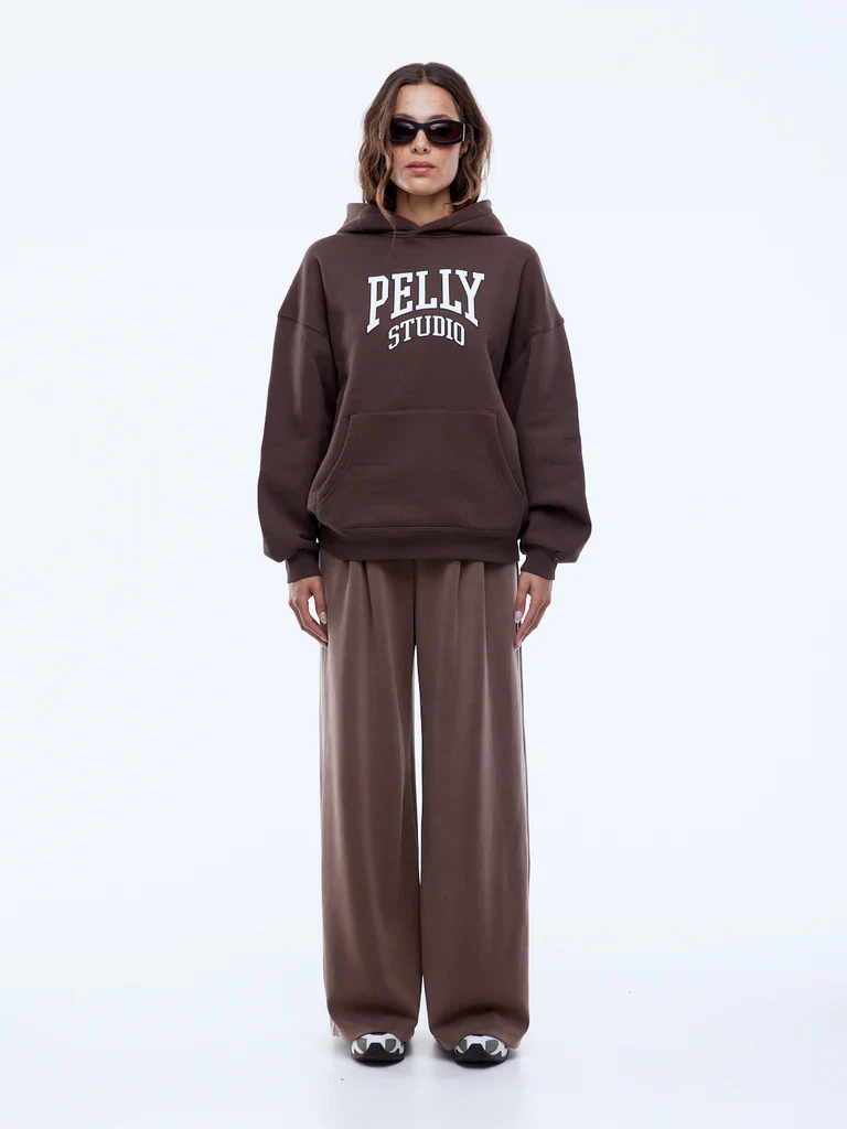 ENA PELLY - PELLY STUDIO HOODIE (MOCHA)