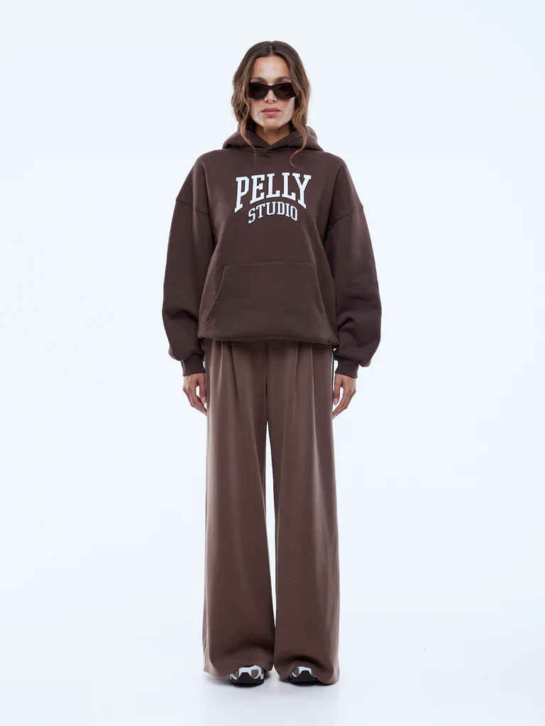 ENA PELLY - PELLY STUDIO HOODIE (MOCHA) - Image 5