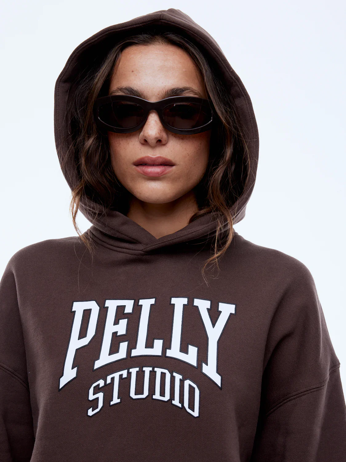 ENA PELLY - PELLY STUDIO HOODIE (MOCHA) - Image 6