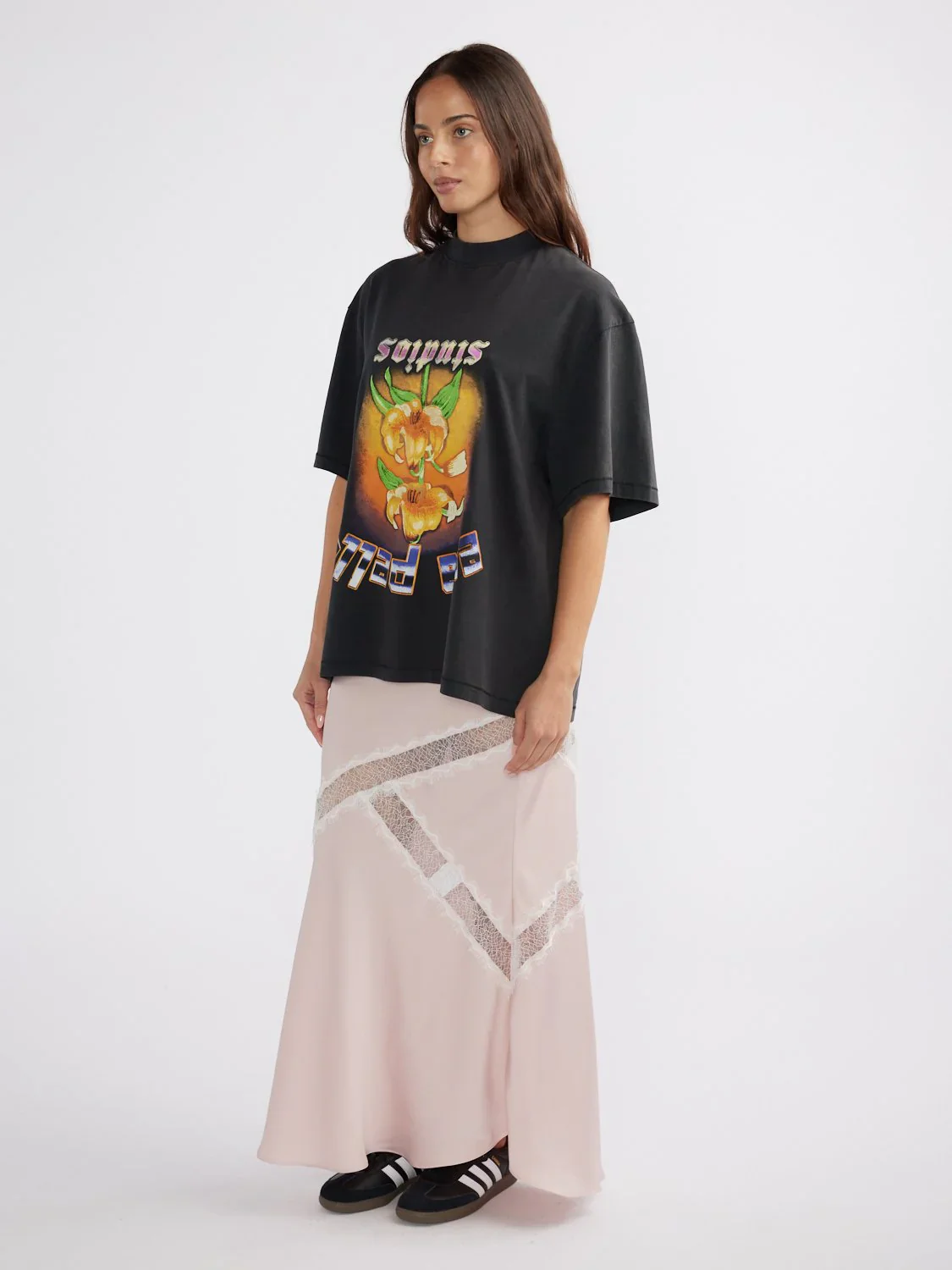ENA PELLY - SUNSET TEE (VINTAGE BLACK) - Image 4
