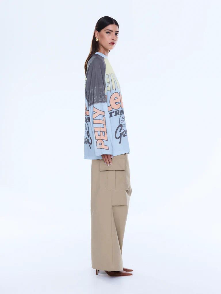 ENA PELLY - TRADEMARK LONG SLEEVE TEE (MULTI / PELLY SPORT) - Image 3