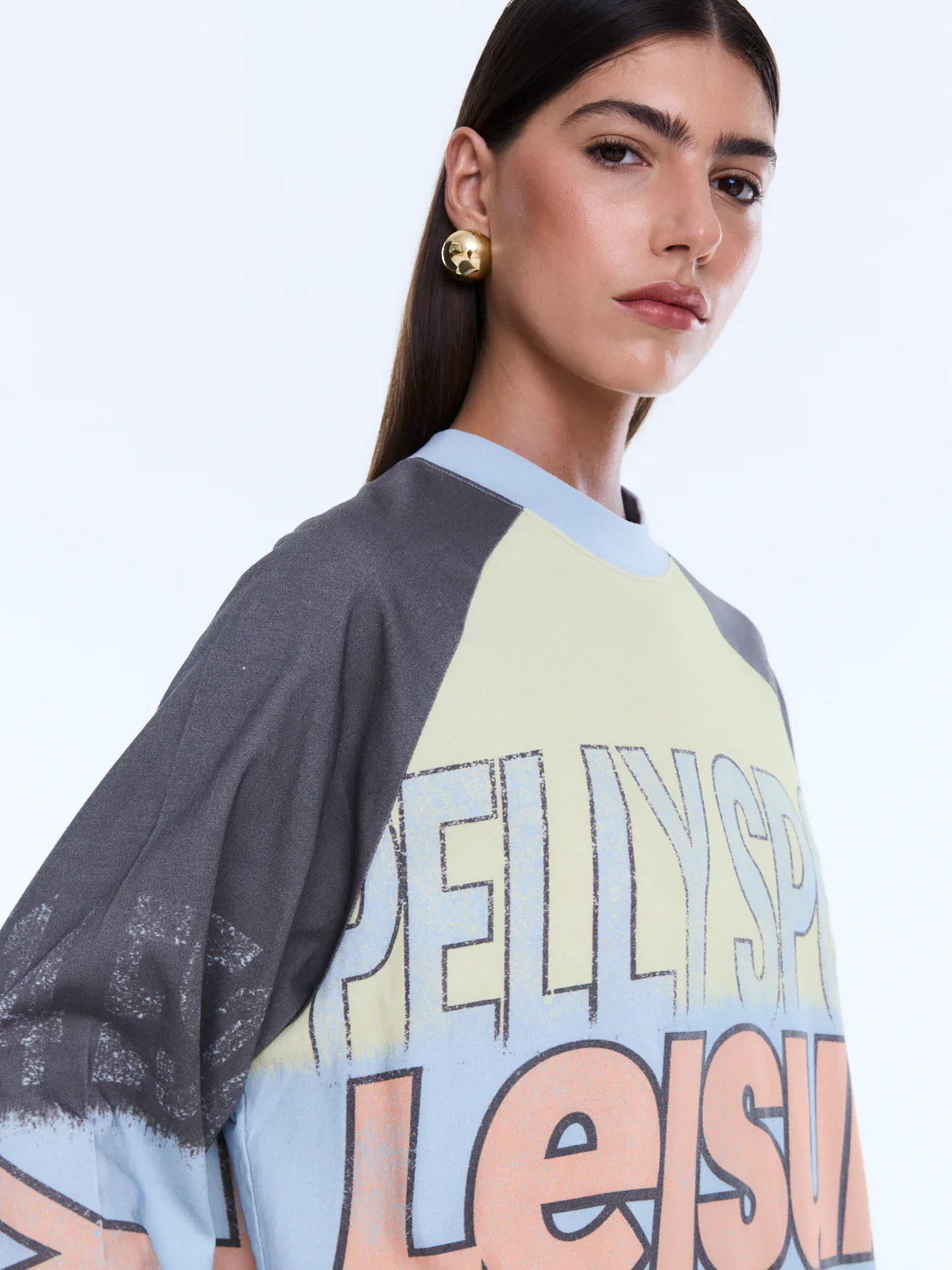 ENA PELLY - TRADEMARK LONG SLEEVE TEE (MULTI / PELLY SPORT) - Image 5