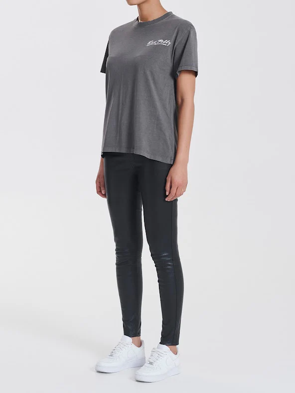 ENA PELLY - Winged Shield Tee (Charcoal) - Image 4