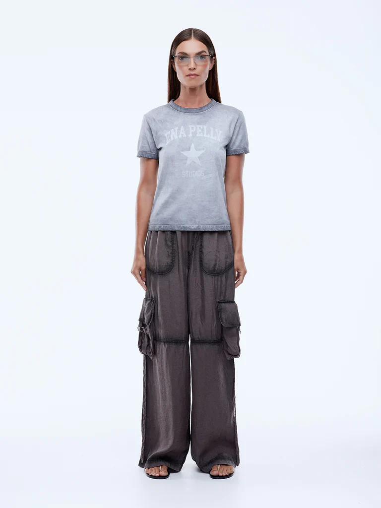 ENA PELLY x ELLIDY PULLIN - FADING STAR RELAXED BABY TEE (GRADIENT GREY) - Image 7