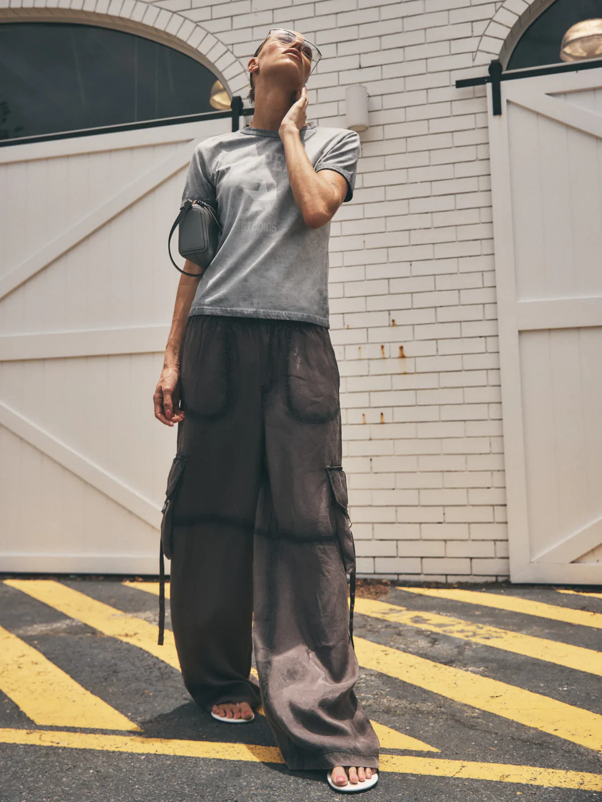 ENA PELLY x ELLIDY PULLIN - STARDUST UTILITY PANT (VINTAGE CHARCOAL)