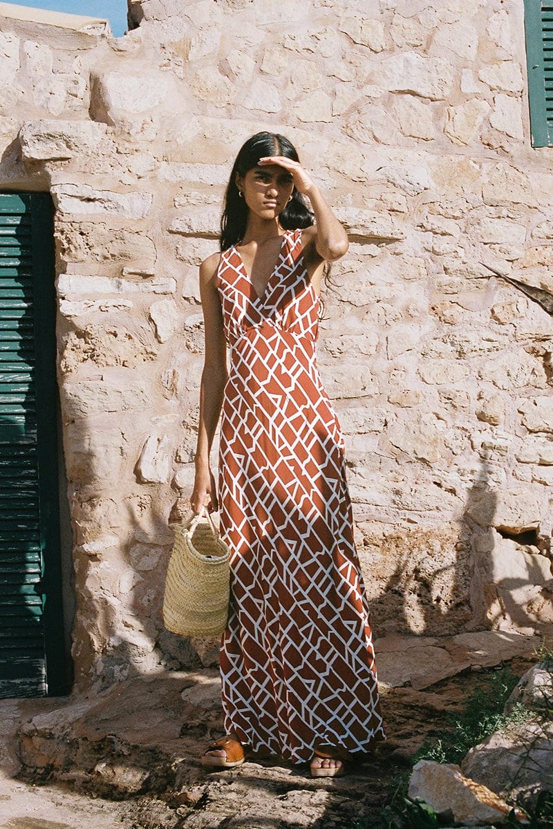 FAITHFULL THE BRAND - Acacia Maxi Dress (La Pacifica) - Image 6