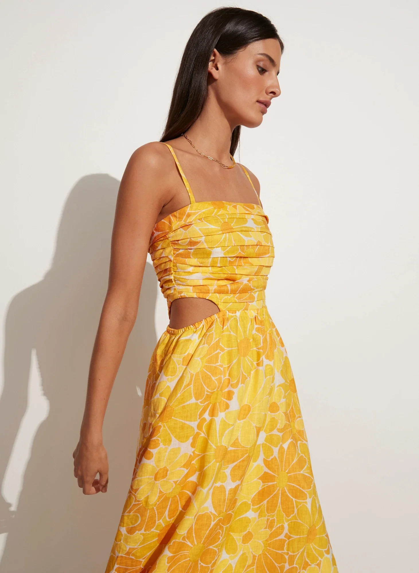 FAITHFULL THE BRAND - Jamaica Midi Dress Canaria Floral - Image 3