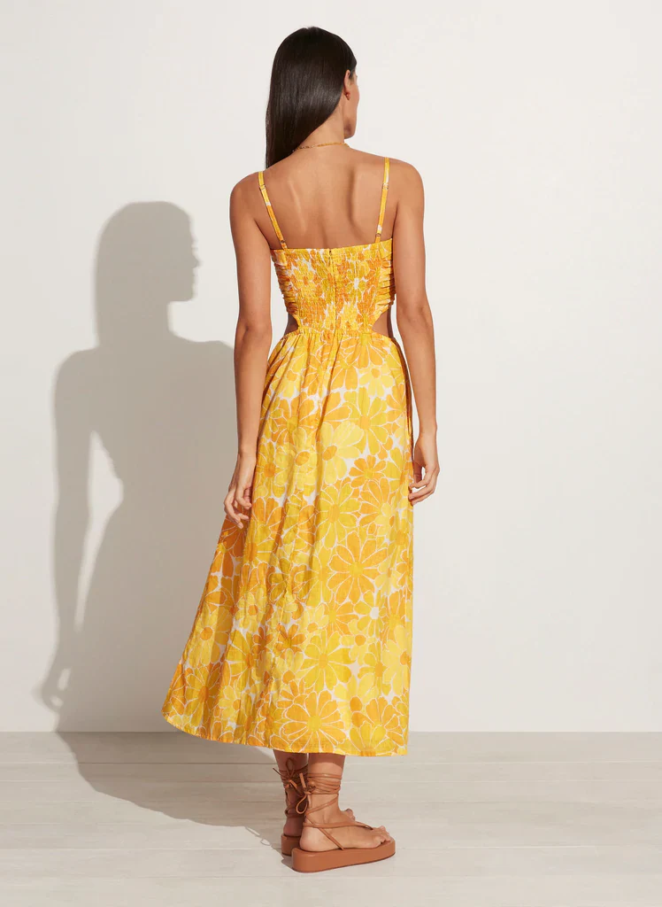 FAITHFULL THE BRAND - Jamaica Midi Dress Canaria Floral - Image 5