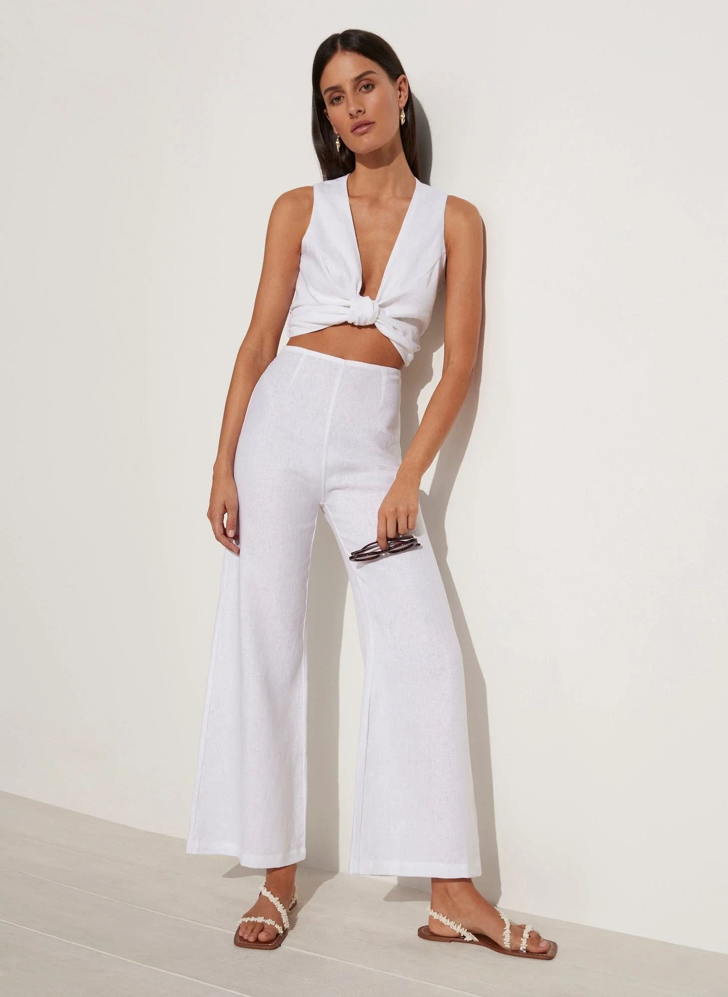 FAITHFULL THE BRAND - Ottavio Pants (White) - Image 3