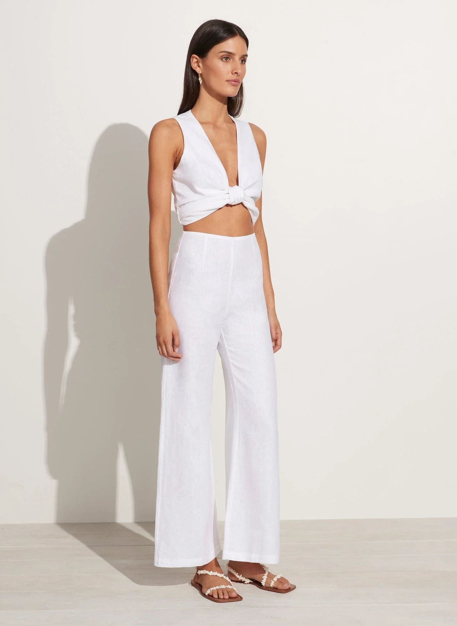 FAITHFULL THE BRAND - Ottavio Pants (White) - Image 5
