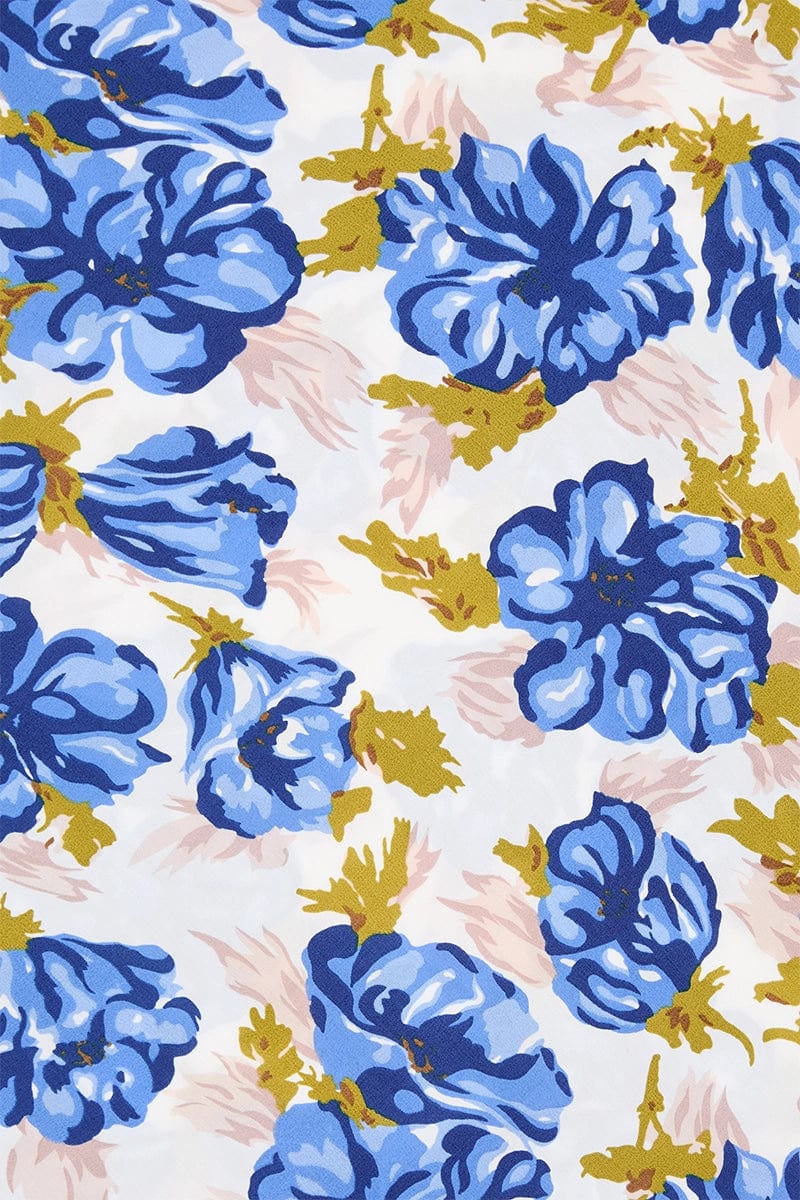 FAITHFULL THE BRAND - PENNE MINI DRESS (ISADORA FLORAL NAVY) - Image 7