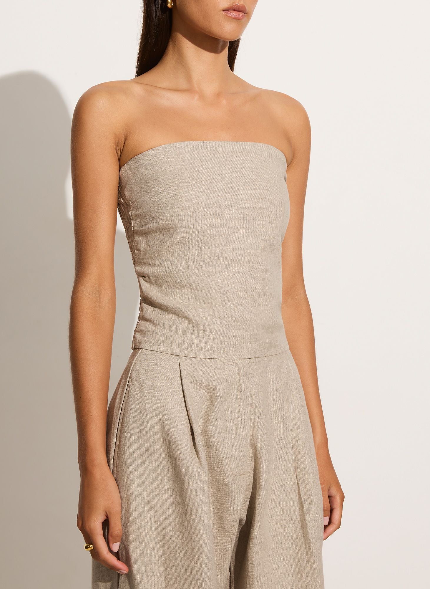 FAITHFULL THE BRAND - PRAIYAH BODICE (NATURAL) - Image 2