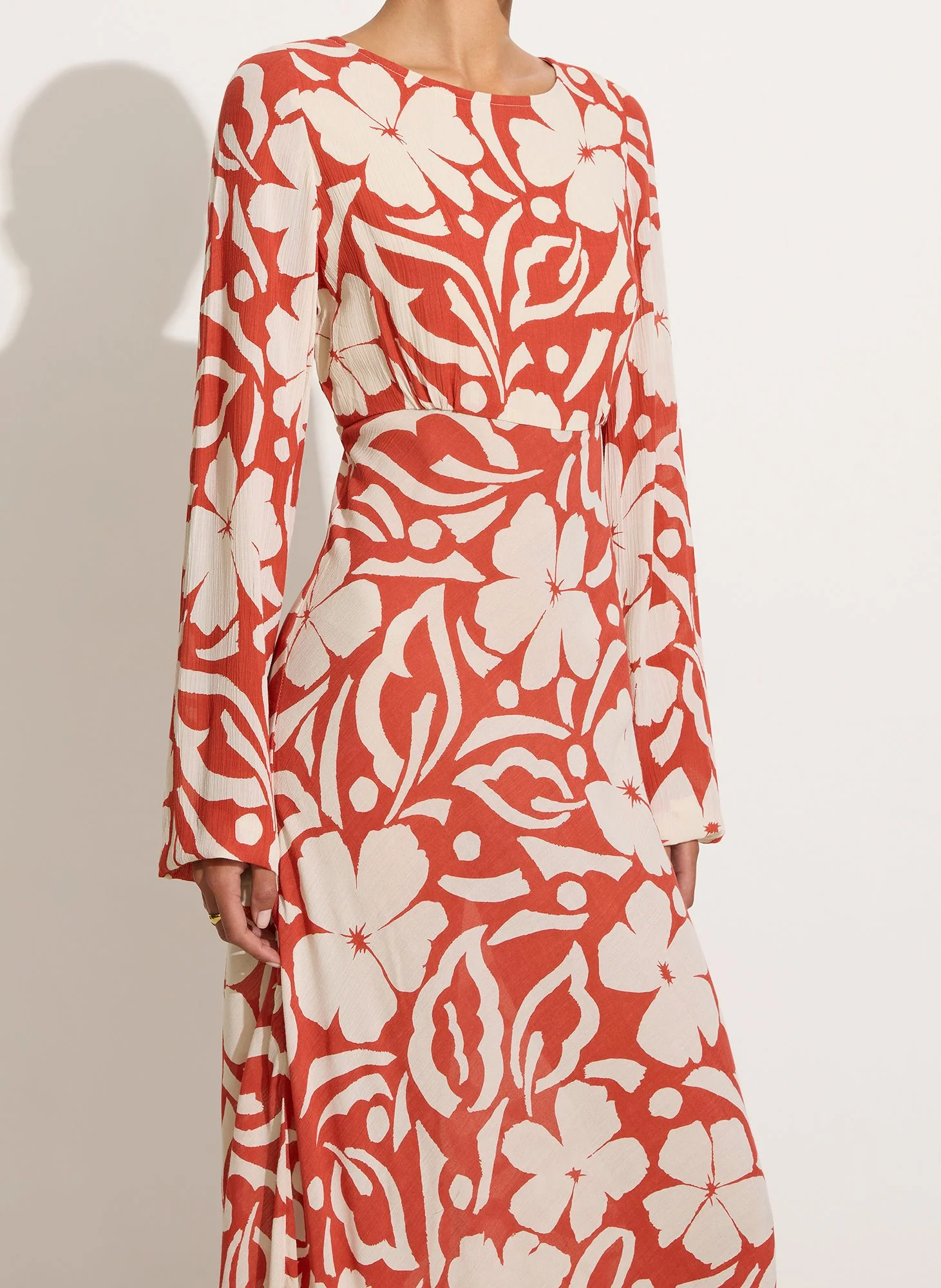 FAITHFULL THE BRAND - Shiva Maxi Dress (Pavito Floral Watermelon) - Image 5