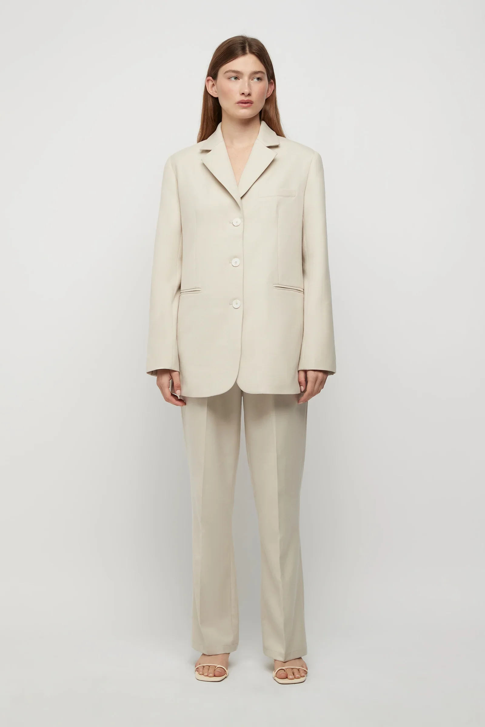 FRIEND OF AUDREY - Filippa Trousers (Winter White) - Image 5