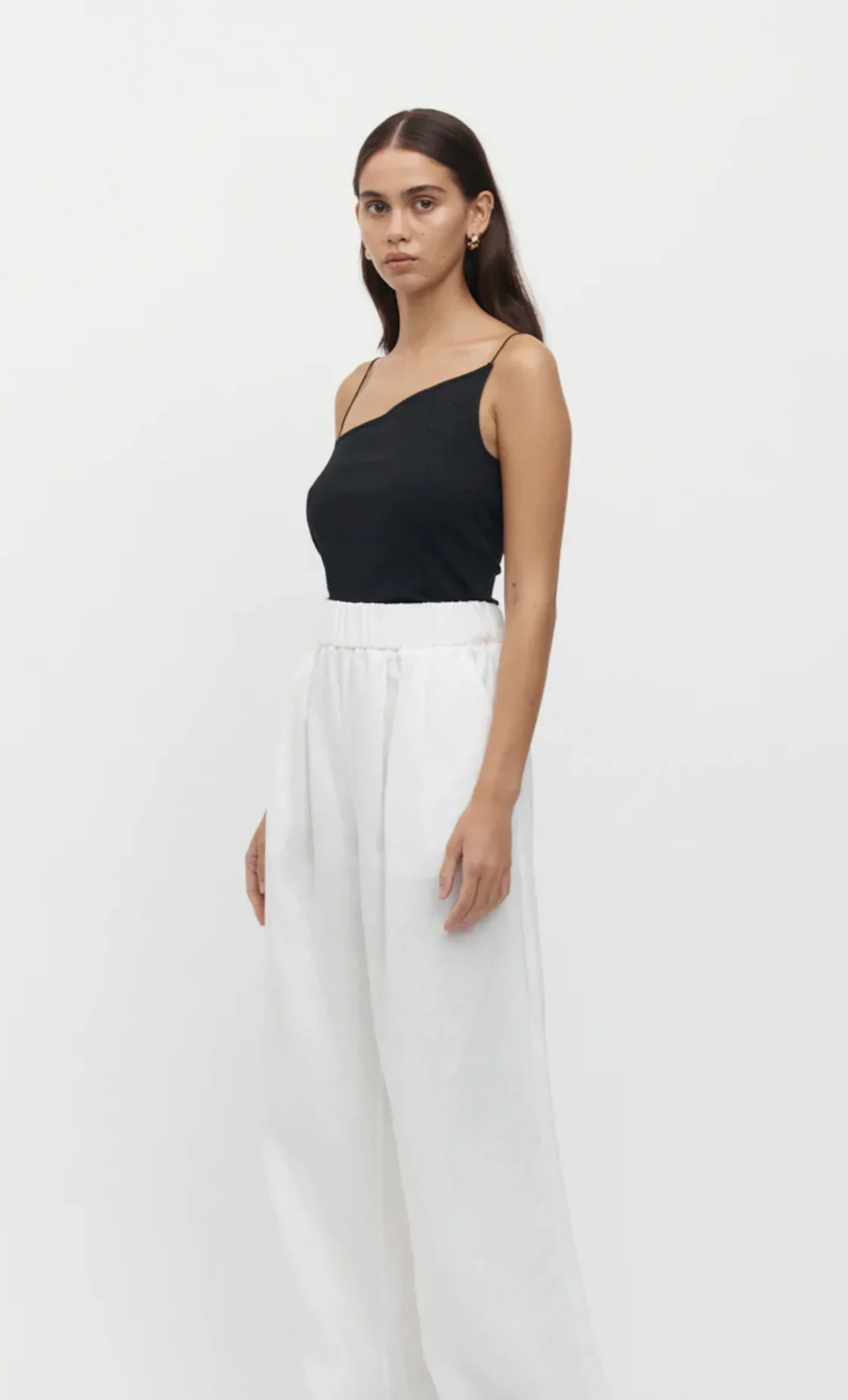 Friend of Audrey - Rhodes Singlet Top (Black) - Image 3
