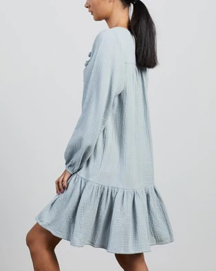 HONOUR APPAREL - Remember Me Mini Dress (Powder Blue) - Image 3