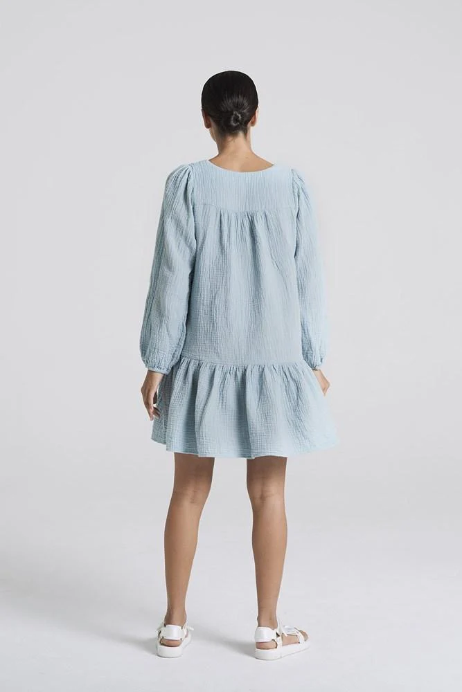 HONOUR APPAREL - Remember Me Mini Dress (Powder Blue) - Image 4