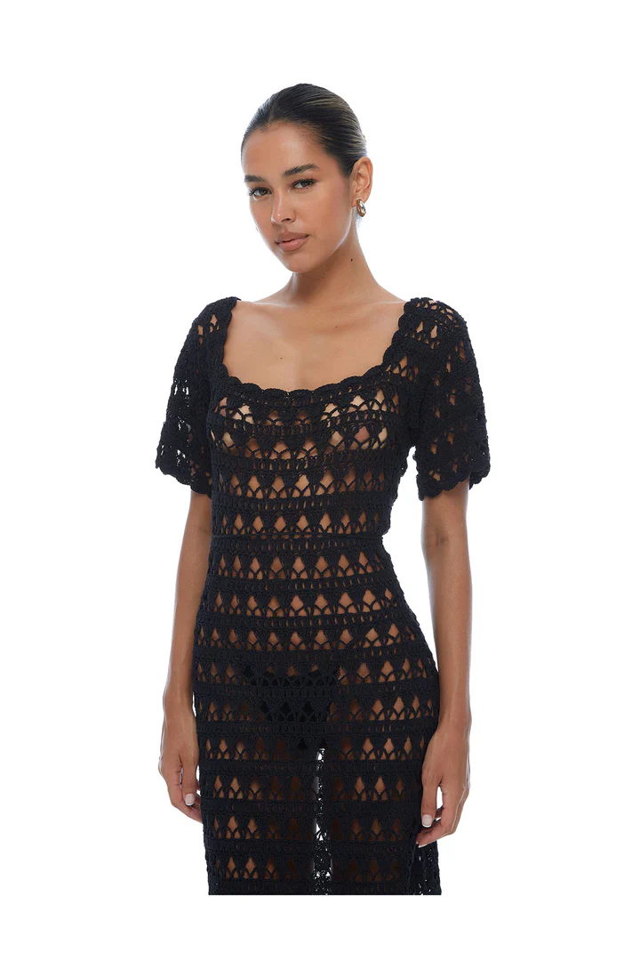 ISABELLE QUINN - SOFIA DRESS (NOIR) - Image 9