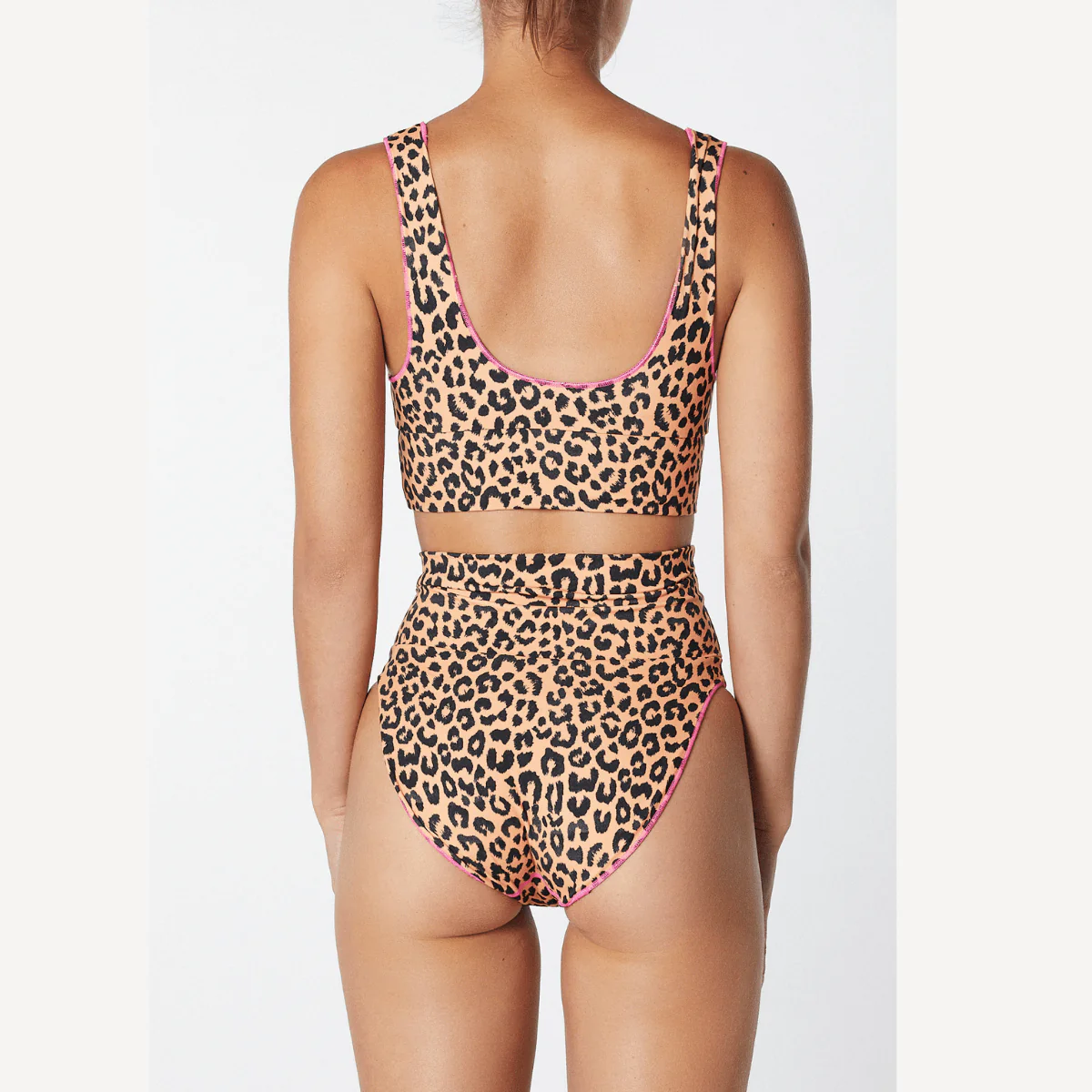 IT'S NOW COOL - THE Contour High Waist Pant (Safari Pink) - Image 2