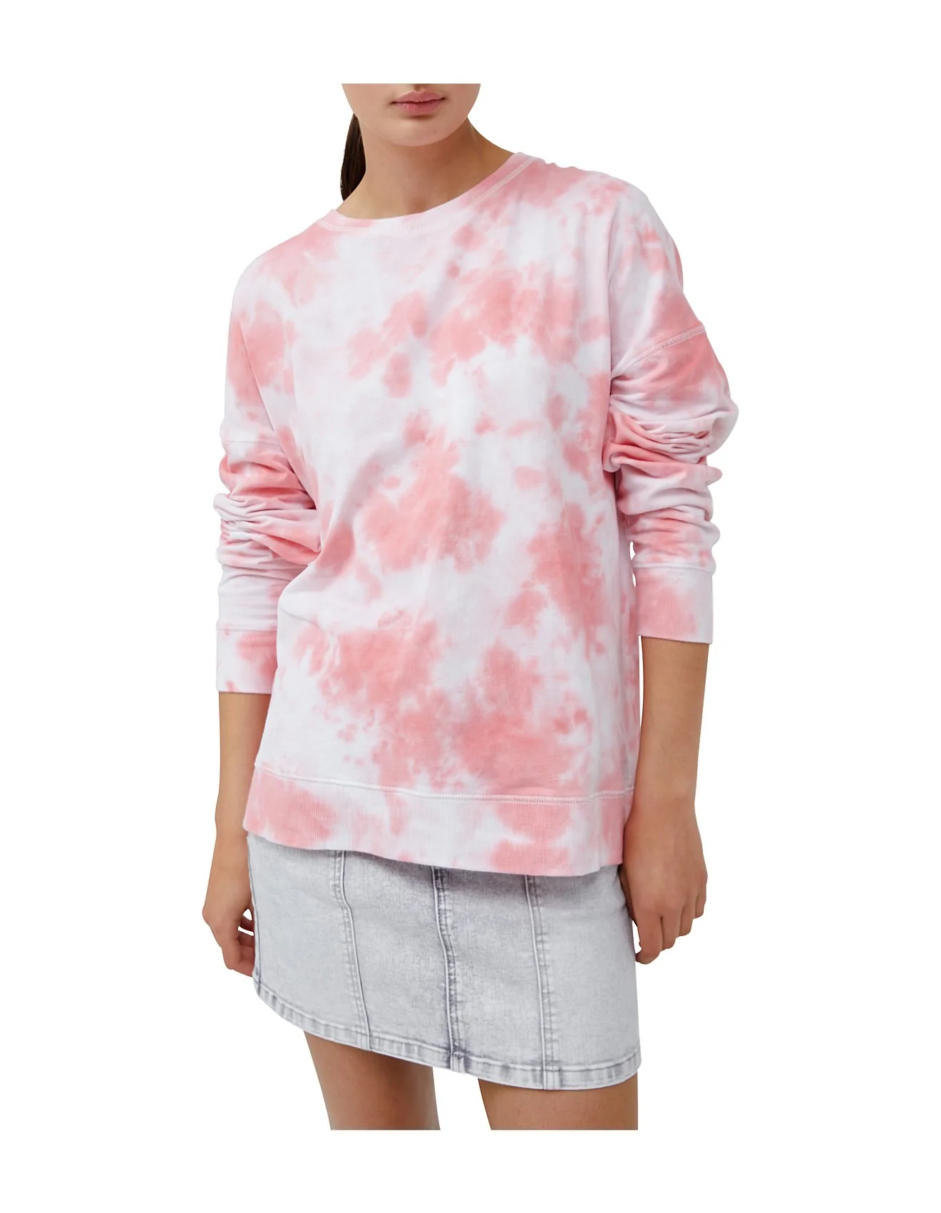 JAC + MOOKI - JADE SWEAT (HEAVENLY PINK / VINTAGE ROSE TIE DYE) - Image 3