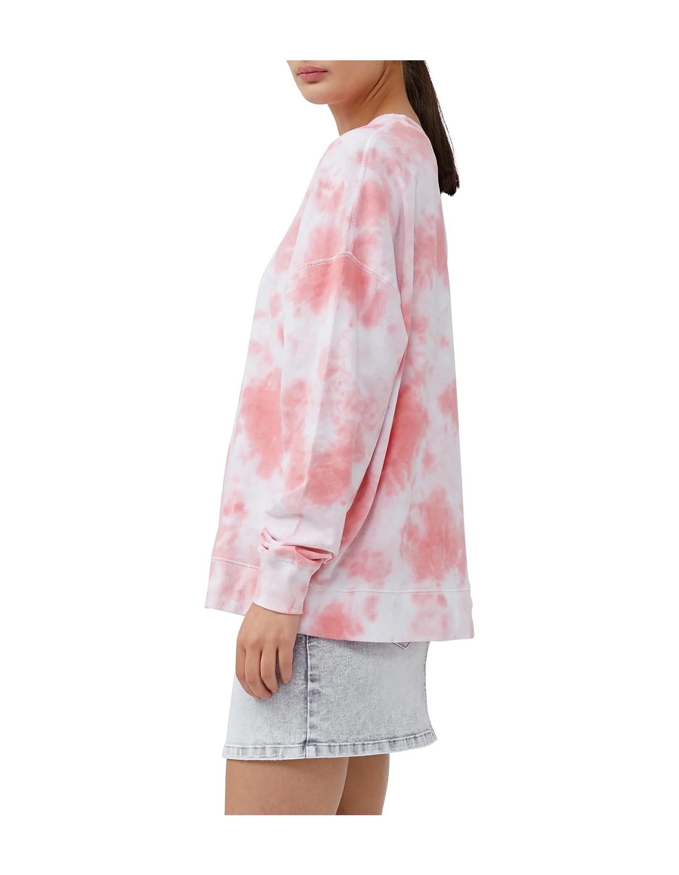 JAC + MOOKI - JADE SWEAT (HEAVENLY PINK / VINTAGE ROSE TIE DYE) - Image 4