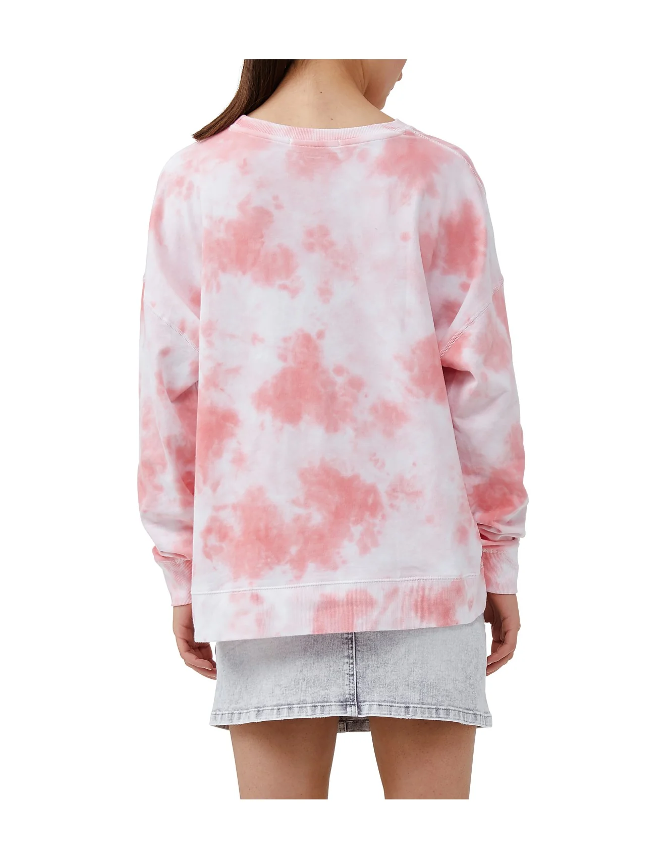 JAC + MOOKI - JADE SWEAT (HEAVENLY PINK / VINTAGE ROSE TIE DYE) - Image 5