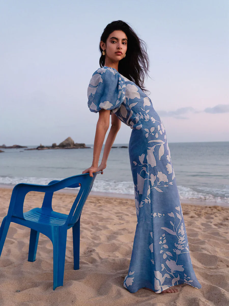 KIVARI - AMELIE ONE SHOULDER MAXI DRESS - Image 2