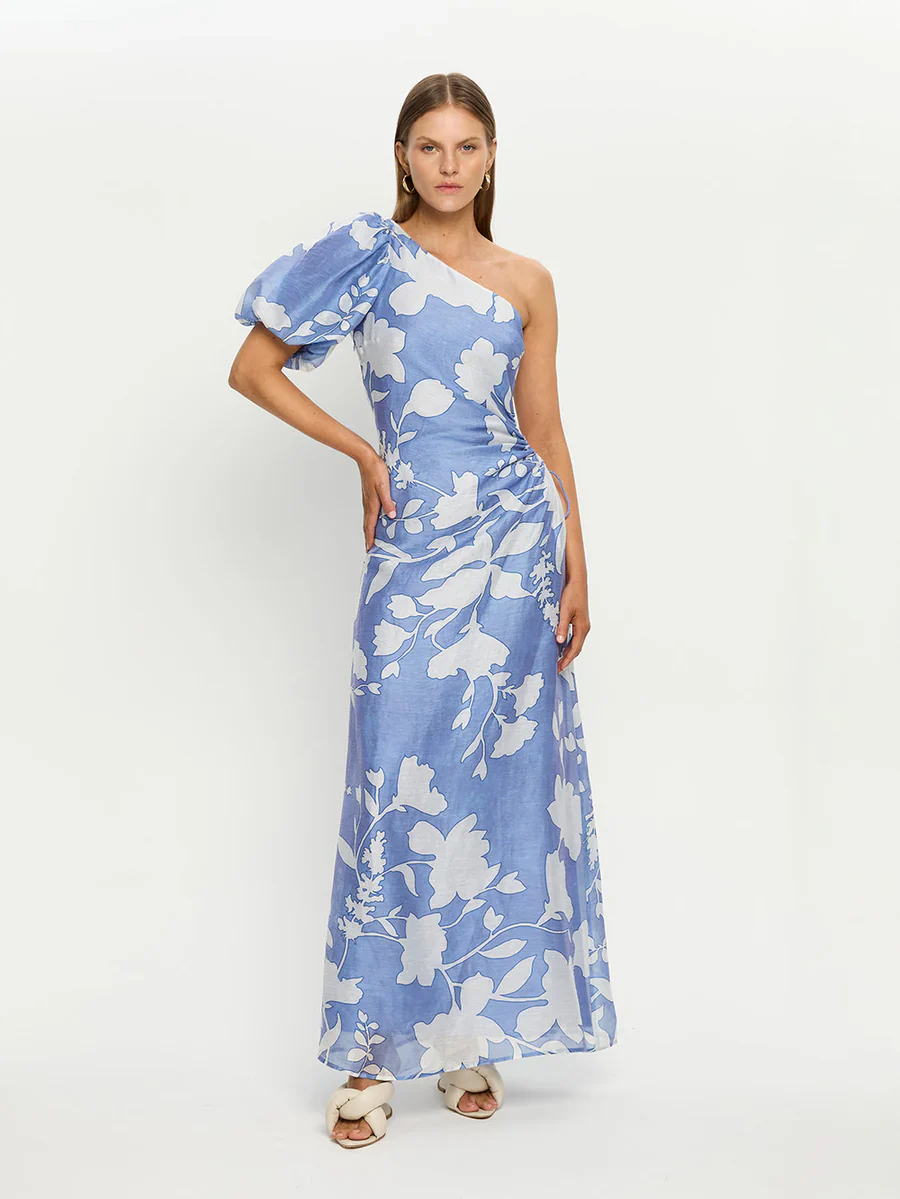 KIVARI - AMELIE ONE SHOULDER MAXI DRESS - Image 3