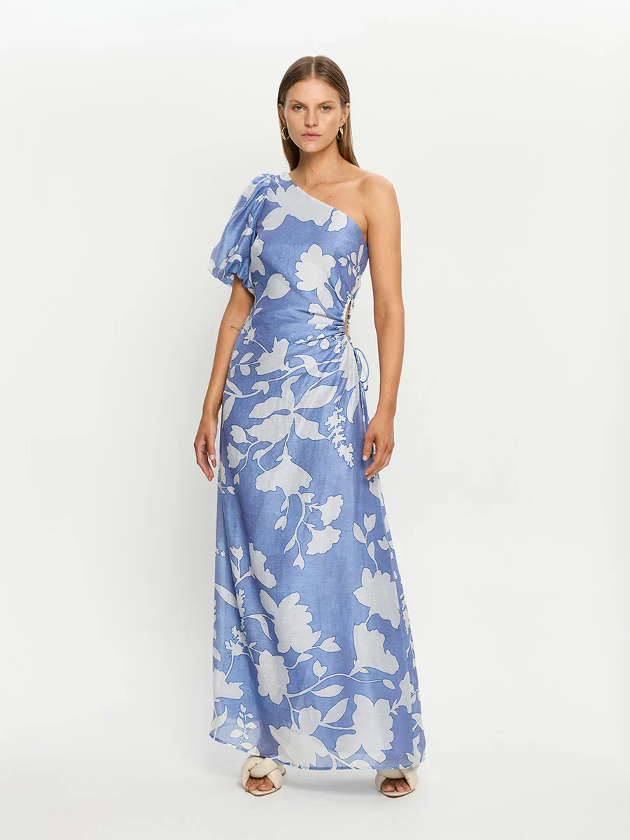 KIVARI - AMELIE ONE SHOULDER MAXI DRESS - Image 4