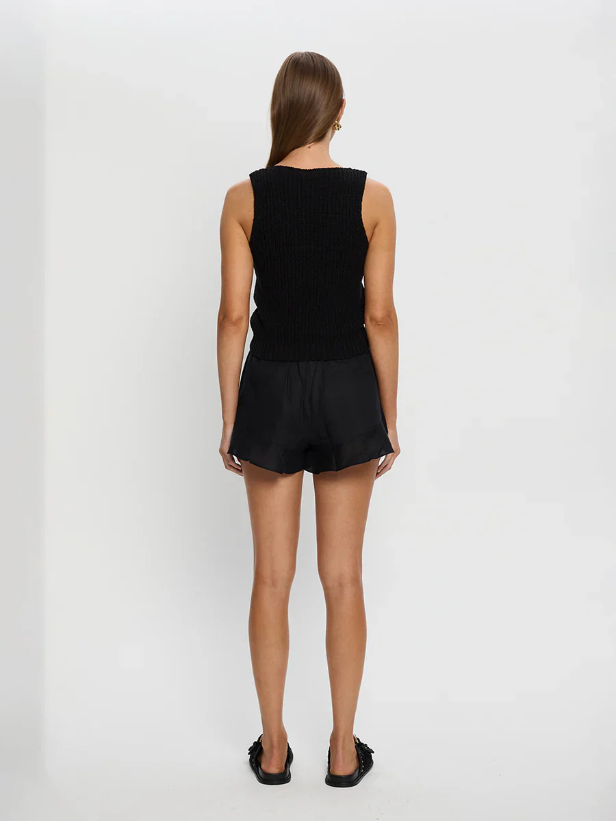 KIVARI - AZAREA SHORT (BLACK) - Image 3