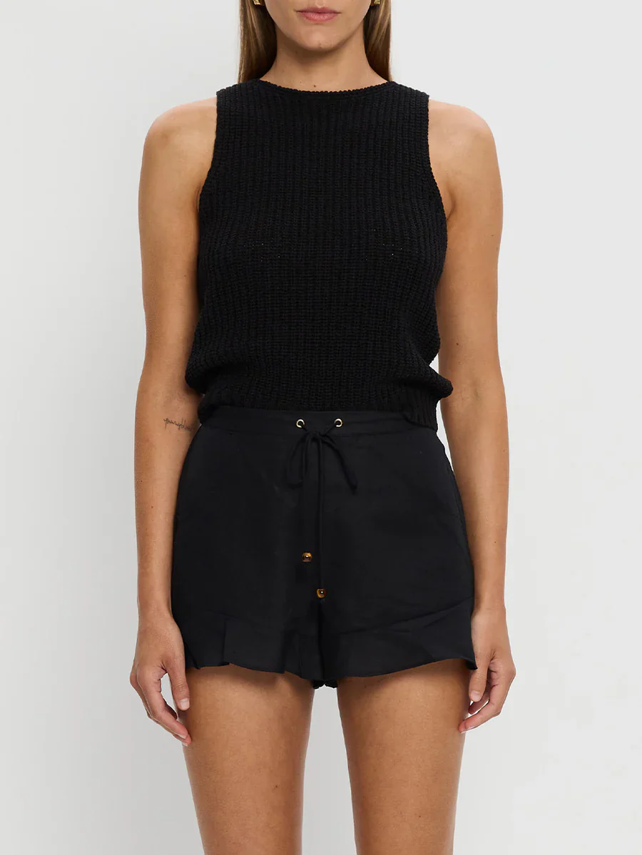KIVARI - AZAREA SHORT (BLACK) - Image 5