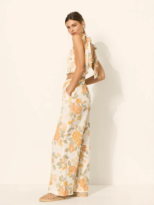 KIVARI - Blake Shirred Crop Top - Image 4