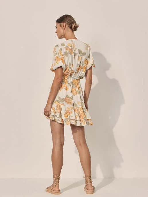 KIVARI - Blake Tie Front Mini Dress  FINAL SALE - Image 4