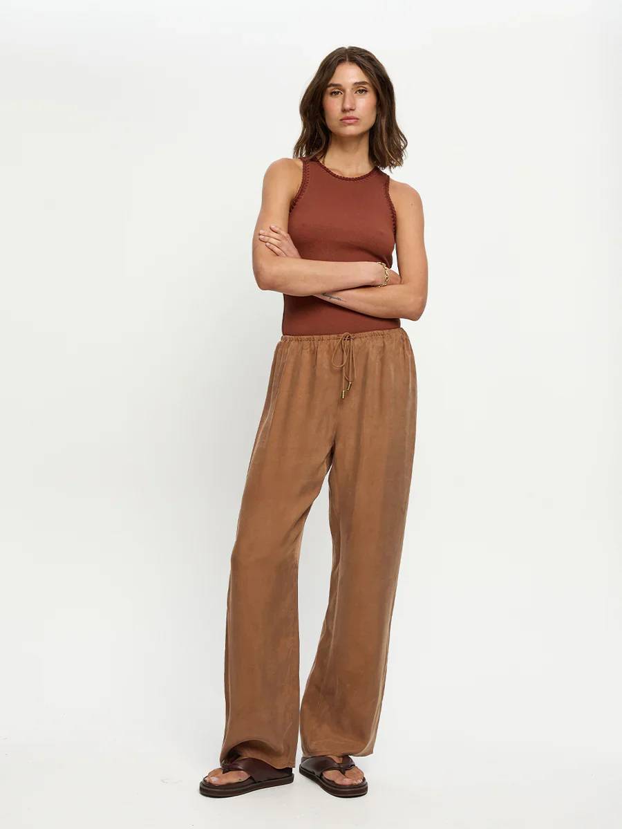 KIVARI - BLYTHE PANT (CHOCOLATE) - Image 6