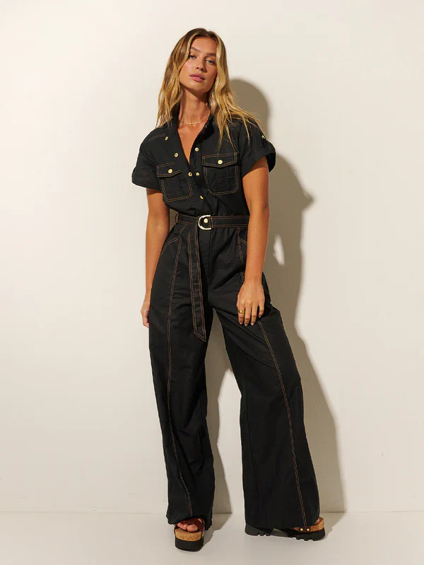 KIVARI - EBONY JUMPSUIT (BLACK) - Image 2