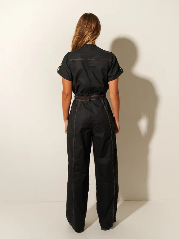 KIVARI - EBONY JUMPSUIT (BLACK) - Image 4