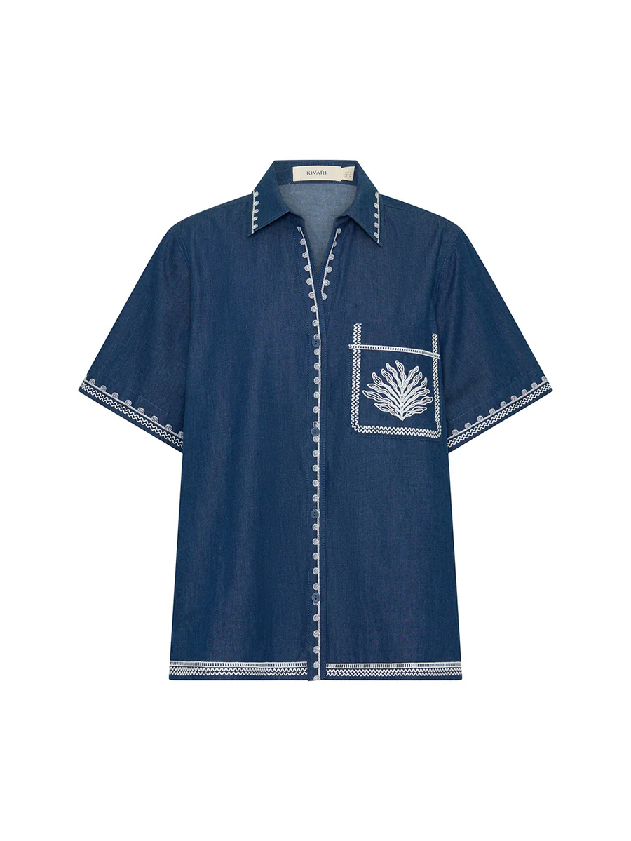 KIVARI - EMILE CHAMBRAY SHIRT