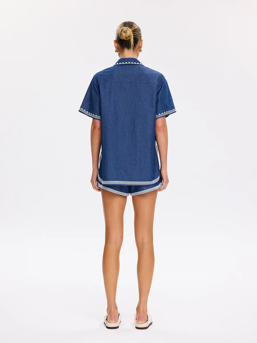 KIVARI - EMILE CHAMBRAY SHIRT - Image 6