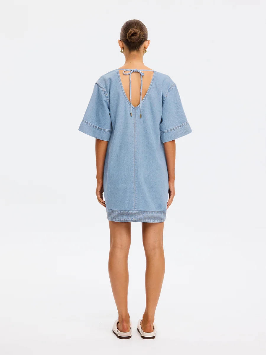 KIVARI - EMILIE DENIM DRESS - Image 5