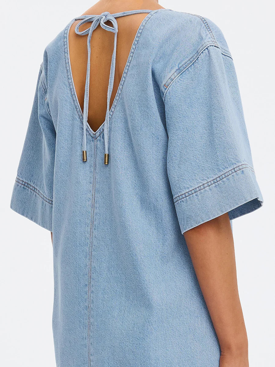 KIVARI - EMILIE DENIM DRESS - Image 8