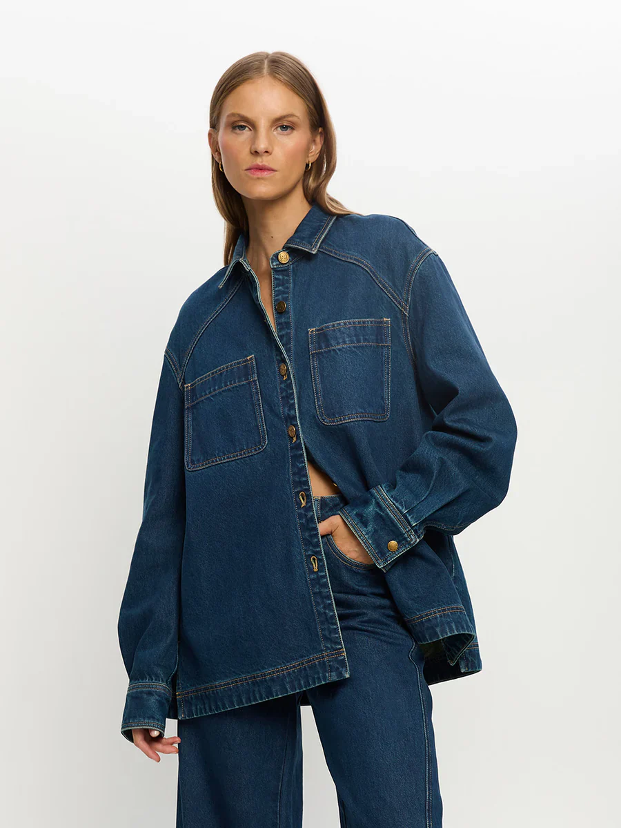 KIVARI - EVIE DENIM SHIRT - Image 3